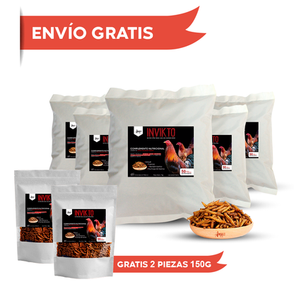 INVIKTO - 5 KG + 2 PZ DE 150G GRATIS 🔥BUEN FIN | ENVÍO GRATIS 📦