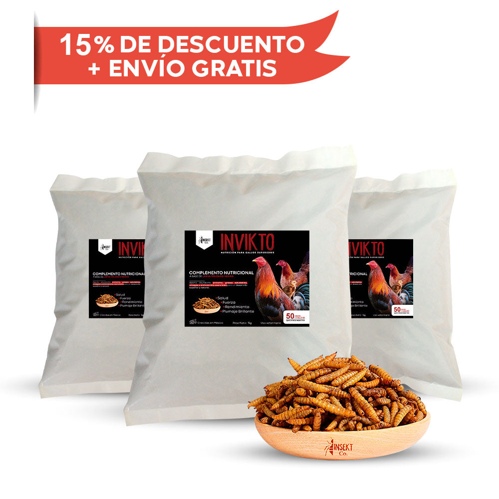 INVIKTO - 1 kg (Pack 3 pzas)